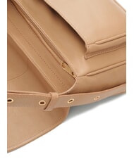 BIASIA FACTOR Sac à bandoulière en cuir chameau - Sacs pour Femme - 3