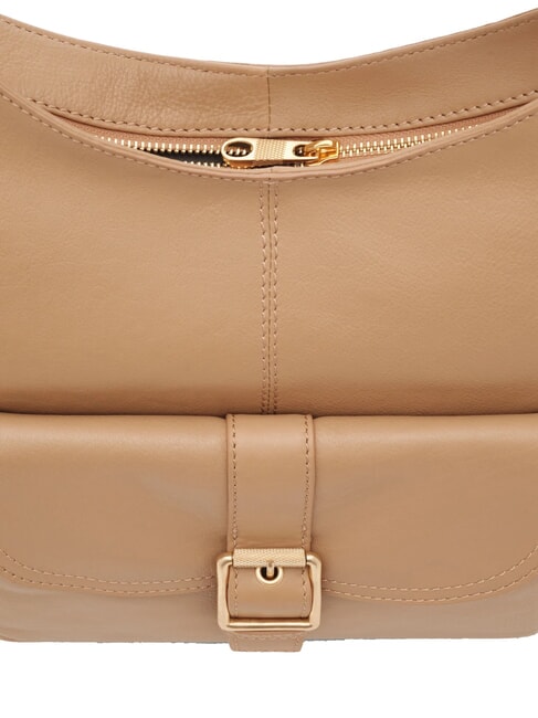 FACTOR Sac à bandoulière cargo en cuir chameau - Sacs pour Femme