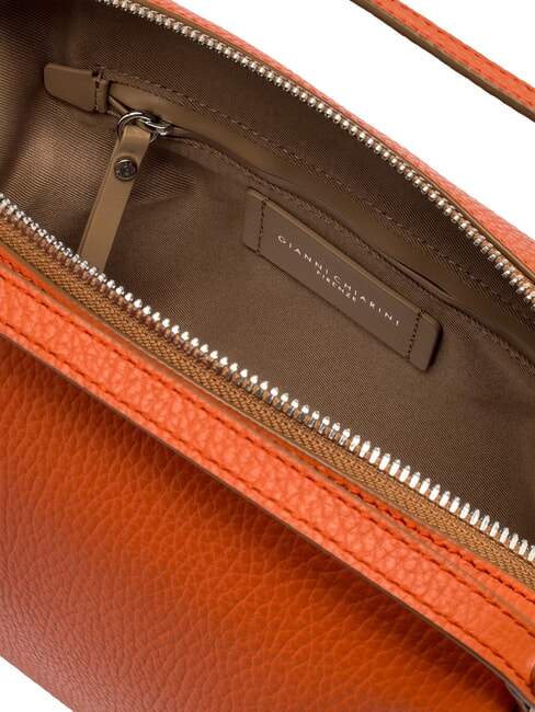 ALIFA Sac en cuir avec bandoulière corail - Sacs pour Femme