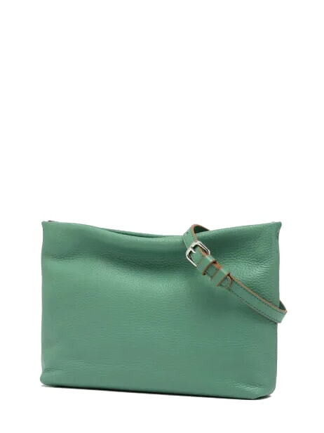 BRENDA Sac en cuir avec bandoulière menthe - Sacs pour Femme