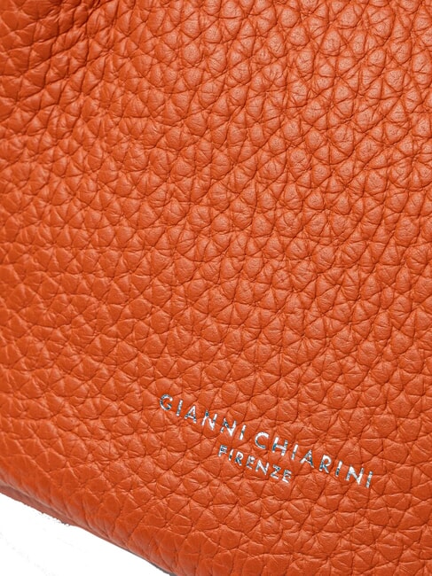 DORY Sac seau à bandoulière, avec bandoulière corail-nature - Sacs pour Femme