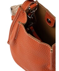GIANNI CHIARINI DORY Sac seau à bandoulière, avec bandoulière corail-nature - Sacs pour Femme - 5