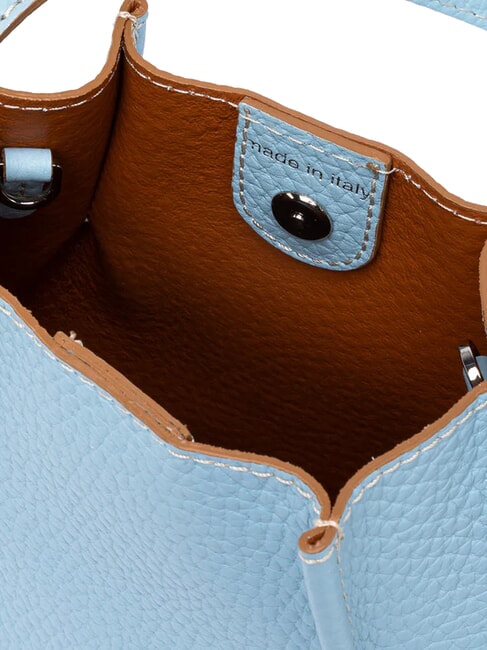 DORY Sac seau à bandoulière, avec bandoulière ciel-caramel - Sacs pour Femme