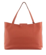 GIANNI CHIARINI MARISOL Sac shopping en cuir corail - Sacs pour Femme - 3