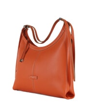 GIANNI CHIARINI NORMA Sac hobo porté épaule en cuir corail - Sacs pour Femme - 2