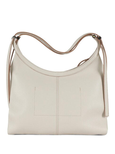 NORMA Sac hobo porté épaule en cuir MARBRE - Sacs pour Femme