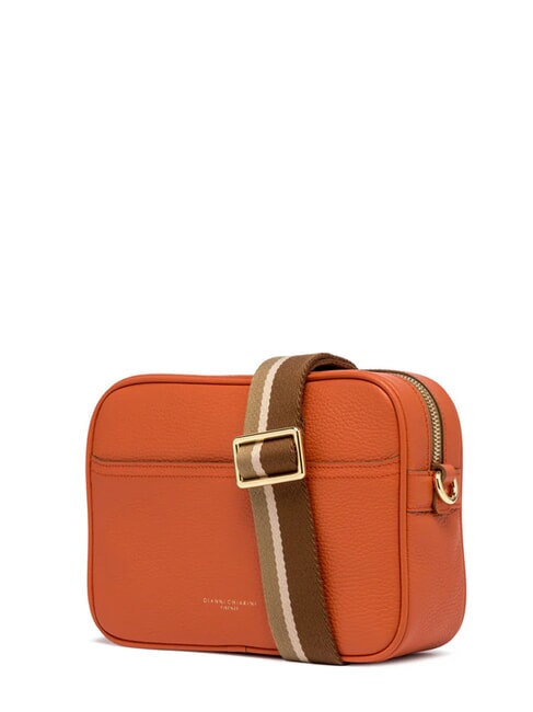 NINA Sac photo en cuir corail - Sacs pour Femme