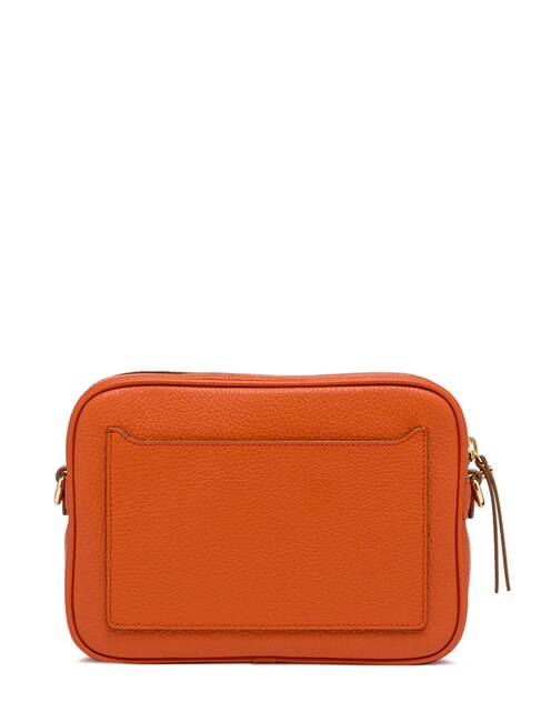 NINA Sac photo en cuir corail - Sacs pour Femme