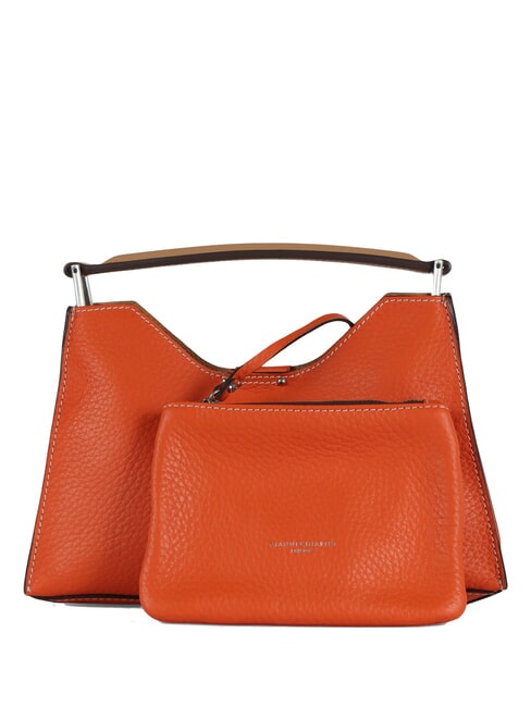 AURORA M Sac à main avec bandoulière corail-nature - Sacs pour Femme