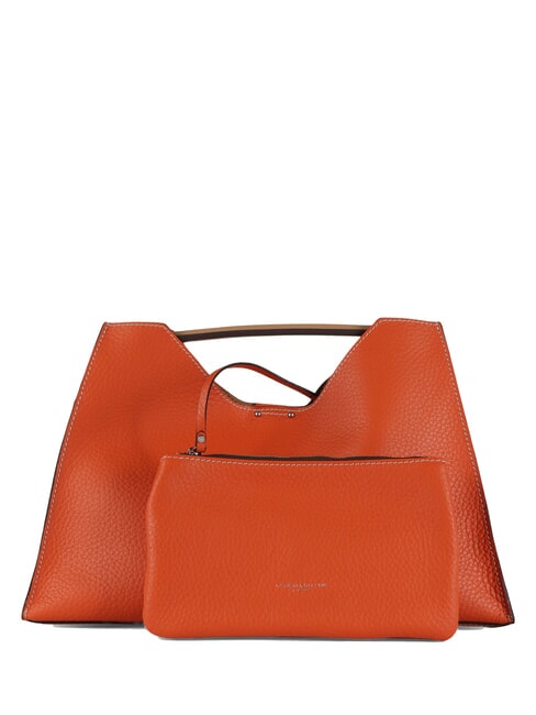 AURORA L Sac à main avec bandoulière corail-nature - Sacs pour Femme