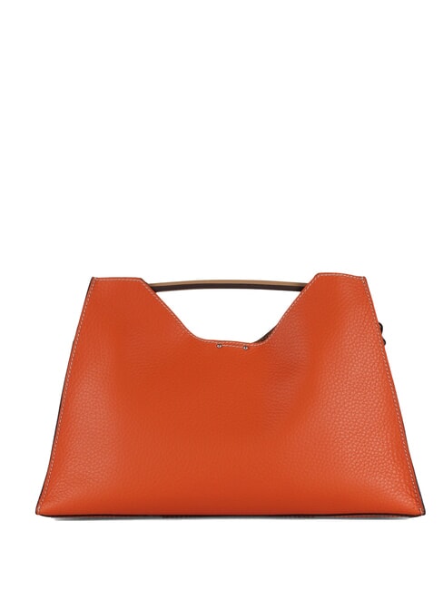 AURORA L Sac à main avec bandoulière corail-nature - Sacs pour Femme