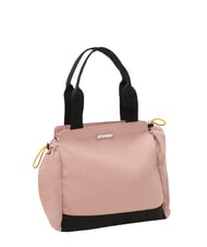 KWAY AISY Sac fourre-tout en nylon roses rosées - Sacs pour Femme - 2