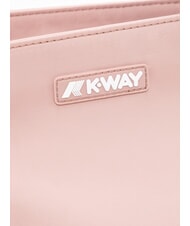 KWAY AISY Sac fourre-tout en nylon roses rosées - Sacs pour Femme - 3