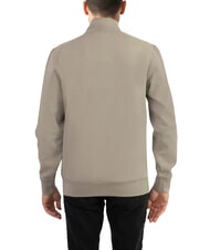 COLMAR COUNTED Sweat-shirt entièrement zippé crème au café - Pulls molletonnés - 2