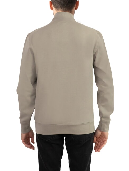 COUNTED Sweat-shirt enti&egrave;rement zipp&eacute; cr&egrave;me au caf&eacute; - Pulls molletonn&eacute;s