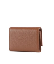 COCCINELLE METALLIC SOFT  Petit portefeuille en cuir Cognac - Portefeuilles Femme - 3