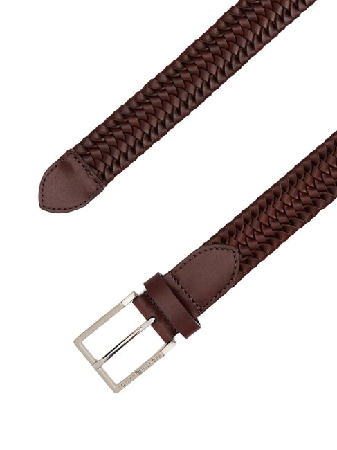 OLIVER Ceinture en cuir café en grains - Ceintures