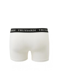 TRUSSARDI BRANDED ELASTIC Deux paires de boxers blanc - Slip homme - 2