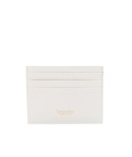 BRACCIALINI BASIC Porte-cartes de cr&eacute;dit en cuir blanc - Portefeuilles Femme - 2