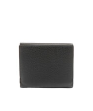 BRACCIALINI BASIC Portefeuille compact en cuir noir - Portefeuilles Femme - 3