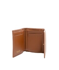 BRACCIALINI BASIC Portefeuille compact en cuir marron - Portefeuilles Femme - 2