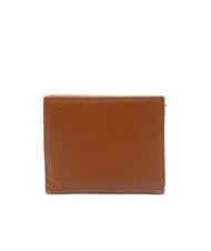 BRACCIALINI BASIC Portefeuille compact en cuir marron - Portefeuilles Femme - 3