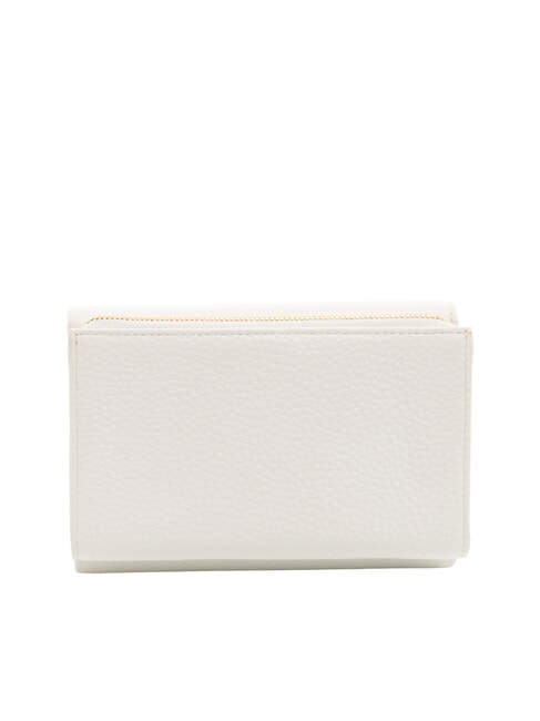 BASIC Portefeuille en cuir moyen blanc - Portefeuilles Femme