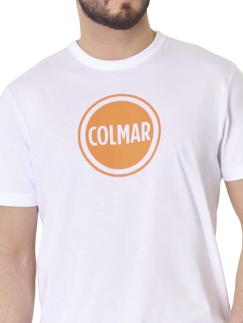 FRIDA T-shirt en coton blanc/tropical - T-shirt