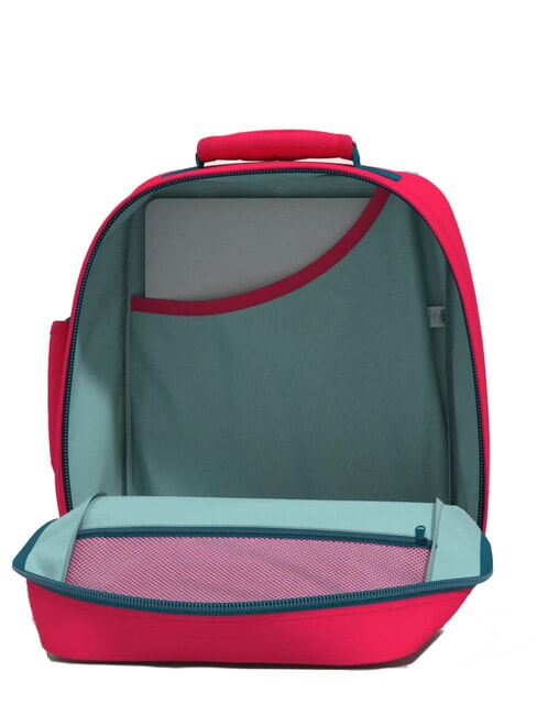 CLASSIC 28L Sac à dos de voyage sous le siège magenta de Miami - Sacs à dos pour l'École & les Loisirs
