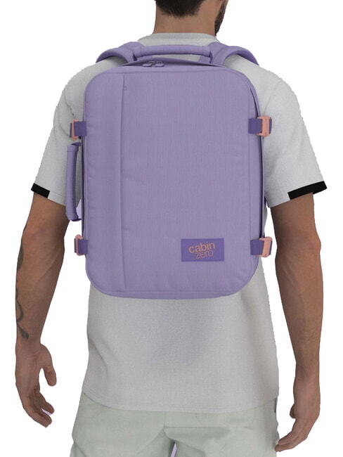 CLASSIC 28L Sac à dos de voyage sous le siège violette fumée - Sacs à dos pour l'École & les Loisirs
