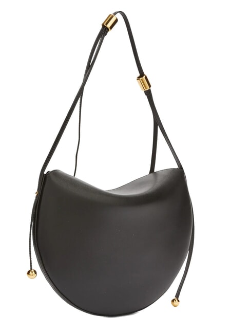 MOONSTONE  Sac bandoulière en cuir Noir - Sacs pour Femme