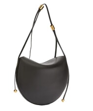 FURLA MOONSTONE  Sac bandoulière en cuir Noir - Sacs pour Femme - 3