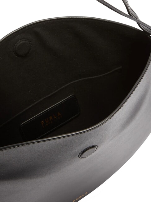 MOONSTONE  Sac bandoulière en cuir Noir - Sacs pour Femme