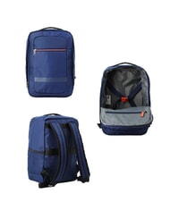 AMERICAN TOURISTER BLAZING RIDE Ensemble de 3 valises à roulettes + sac de voyage + 2 sacs à dos + 2 trousses de beauté bleu marine/orange - Ensemble Valises - 6