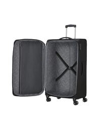 AMERICAN TOURISTER BLAZING RIDE Ensemble de 3 valises à roulettes + sac de voyage + 2 sacs à dos + 2 trousses de beauté gris-noir - Ensemble Valises - 3
