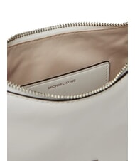 MICHAEL KORS KYLA Sac bandoulière en cuir, avec bandoulière blanc optique - Sacs pour Femme - 4