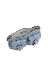 MICHAEL KORS ZOEY Mini sac bandoulière en cuir chambray - Sacs pour Femme - 3