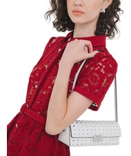 MICHAEL KORS LUDLOW Mini sac bandoulière en cuir blanc optique - Sacs pour Femme - 4