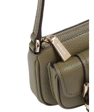 MICHAEL KORS ZOEY Sac bandoulière en cuir safari vert - Sacs pour Femme - 3