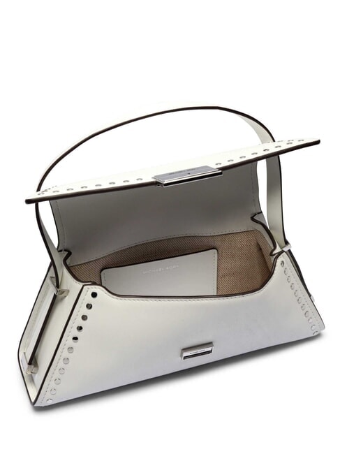 LUDLOW Sac bandoulière en cuir blanc optique - Sacs pour Femme