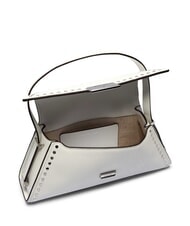 MICHAEL KORS LUDLOW Sac bandoulière en cuir blanc optique - Sacs pour Femme - 4