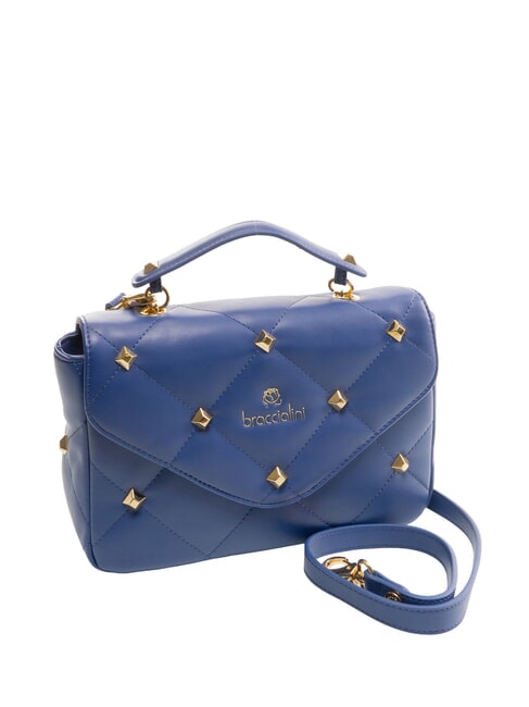 QUILT Sac à main avec bandoulière bleu - Sacs pour Femme