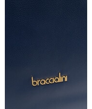 BRACCIALINI GRETA Sac à bandoulière en cuir bleu - Sacs pour Femme - 3