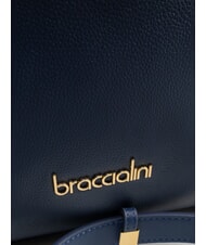 BRACCIALINI GRETA Sac cartable en cuir avec bandoulière bleu - Sacs pour Femme - 3