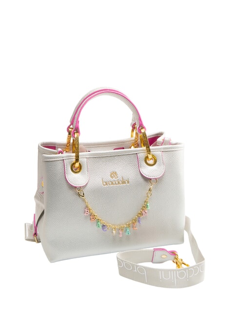 BETH Sac moyen avec pochette amovible argent - Sacs pour Femme