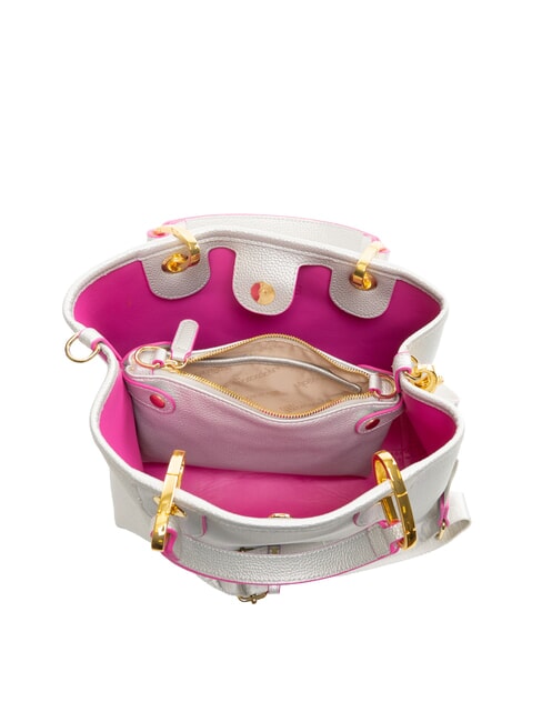 BETH Sac moyen avec pochette amovible argent - Sacs pour Femme