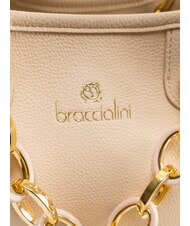 BRACCIALINI BETH Sac &agrave; main moyen avec pochette beige - Sacs pour Femme - 2