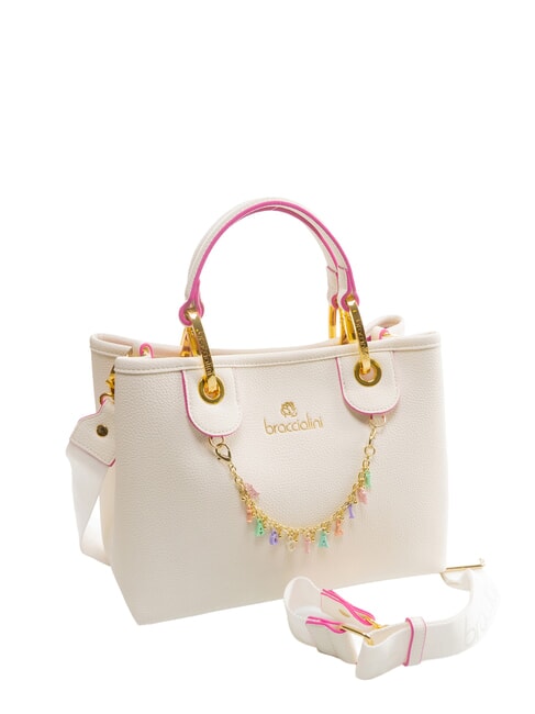 BETH Sac moyen avec pochette amovible blanc - Sacs pour Femme