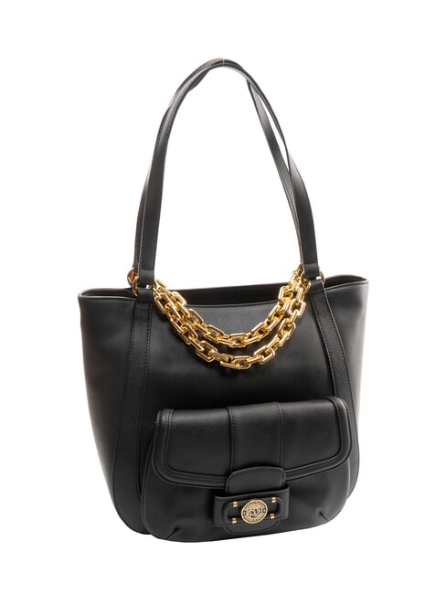 CHAIN Sac bandouli&egrave;re &agrave; cha&icirc;ne noir - Sacs pour Femme