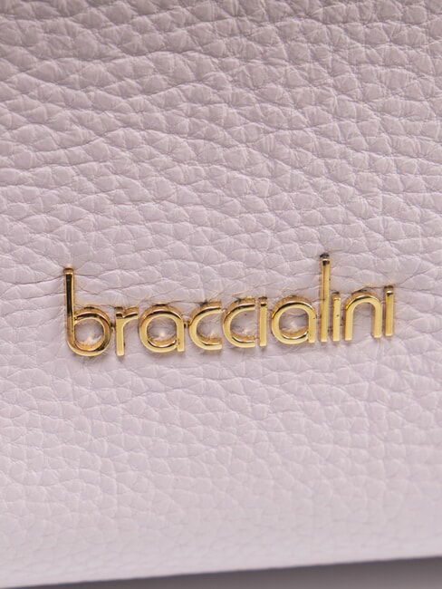 HELLEN Sac à main en cuir avec bandoulière lilas - Sacs pour Femme